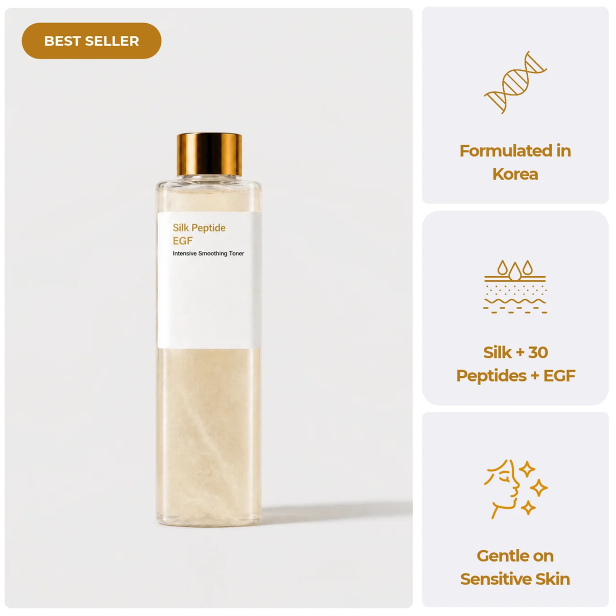 Korean Peptides Tox Firming Toner